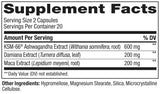 OLLY Lovin’ Libido Ashwagandha supplement bottle with water
