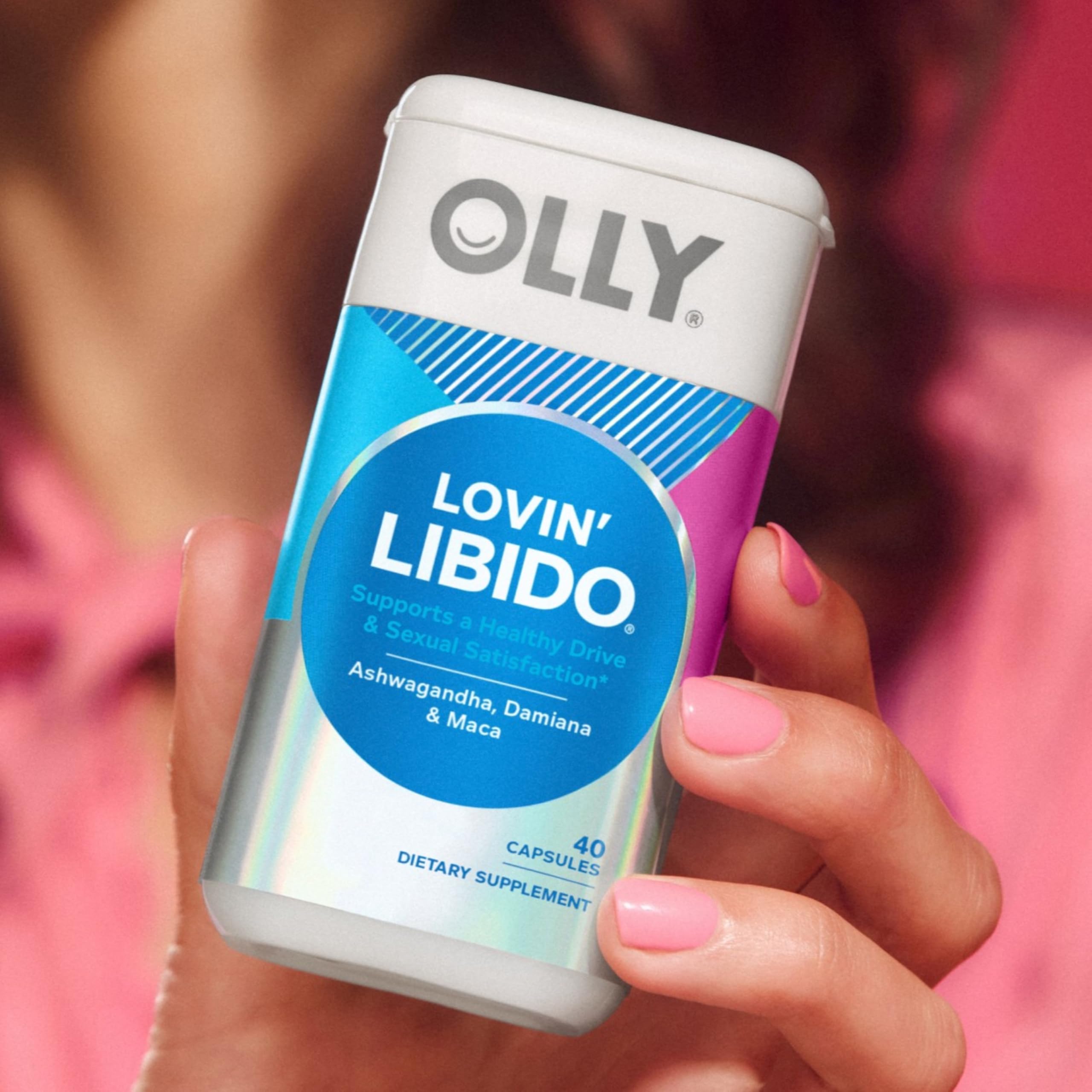 OLLY Lovin’ Libido Ashwagandha supplement ingredients list