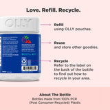 OLLY Men's Multi Gummies packaging side view