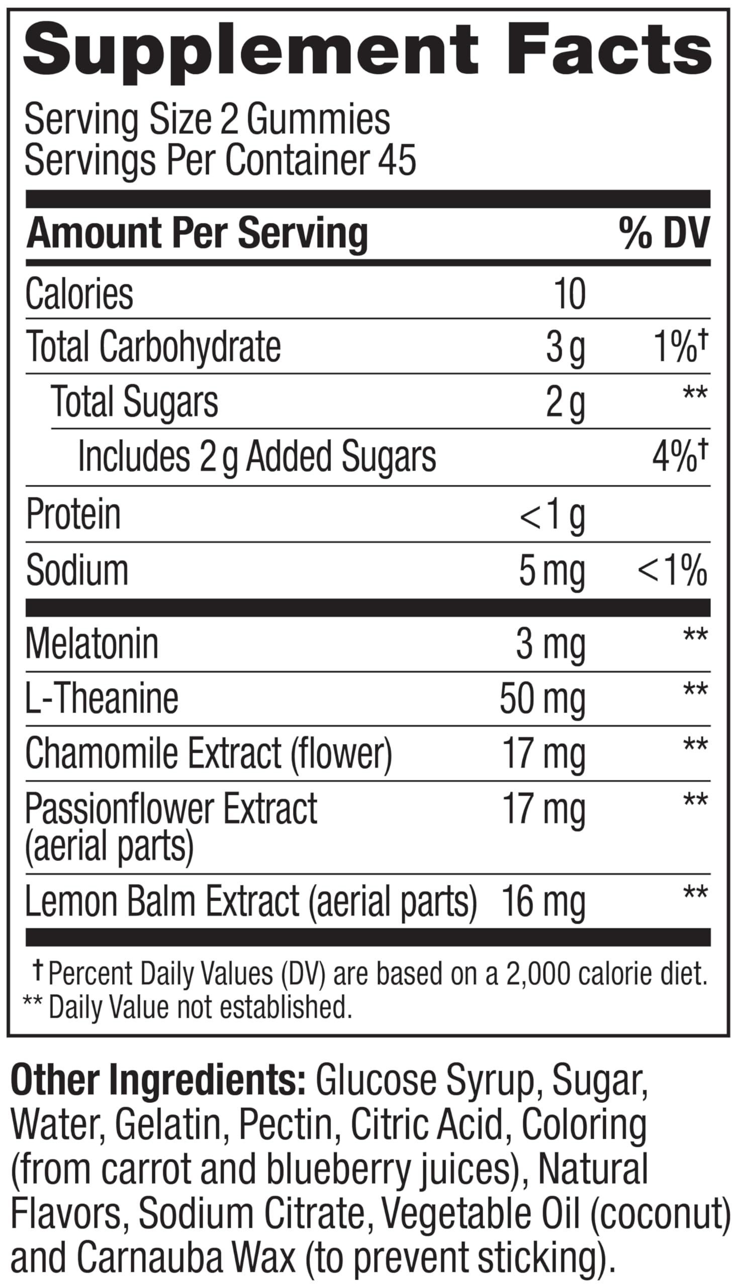 OLLY Sleep Gummies 3mg Melatonin gummies in hand