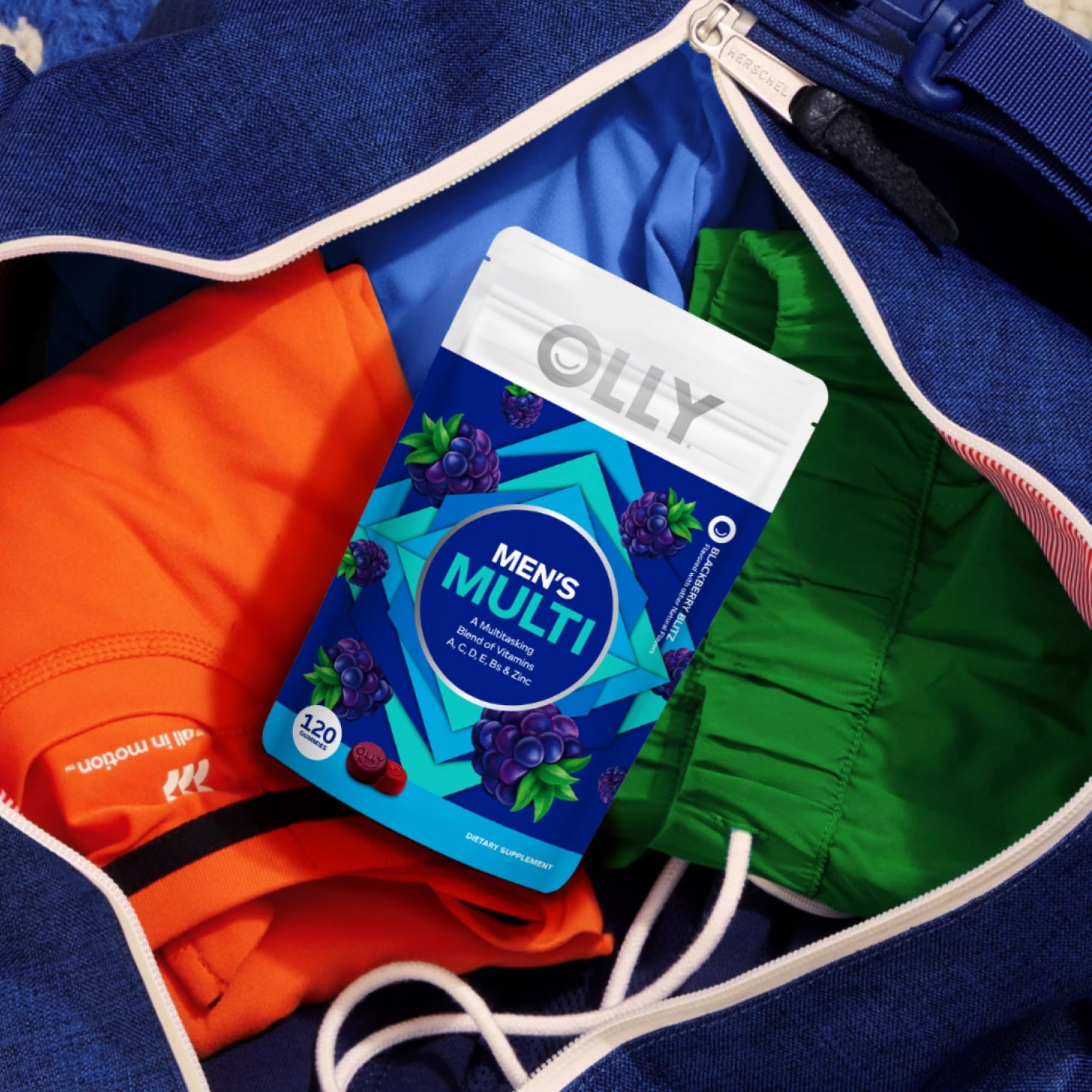 OLLY The Perfect Men’s Multi 120 Gummies ingredients list