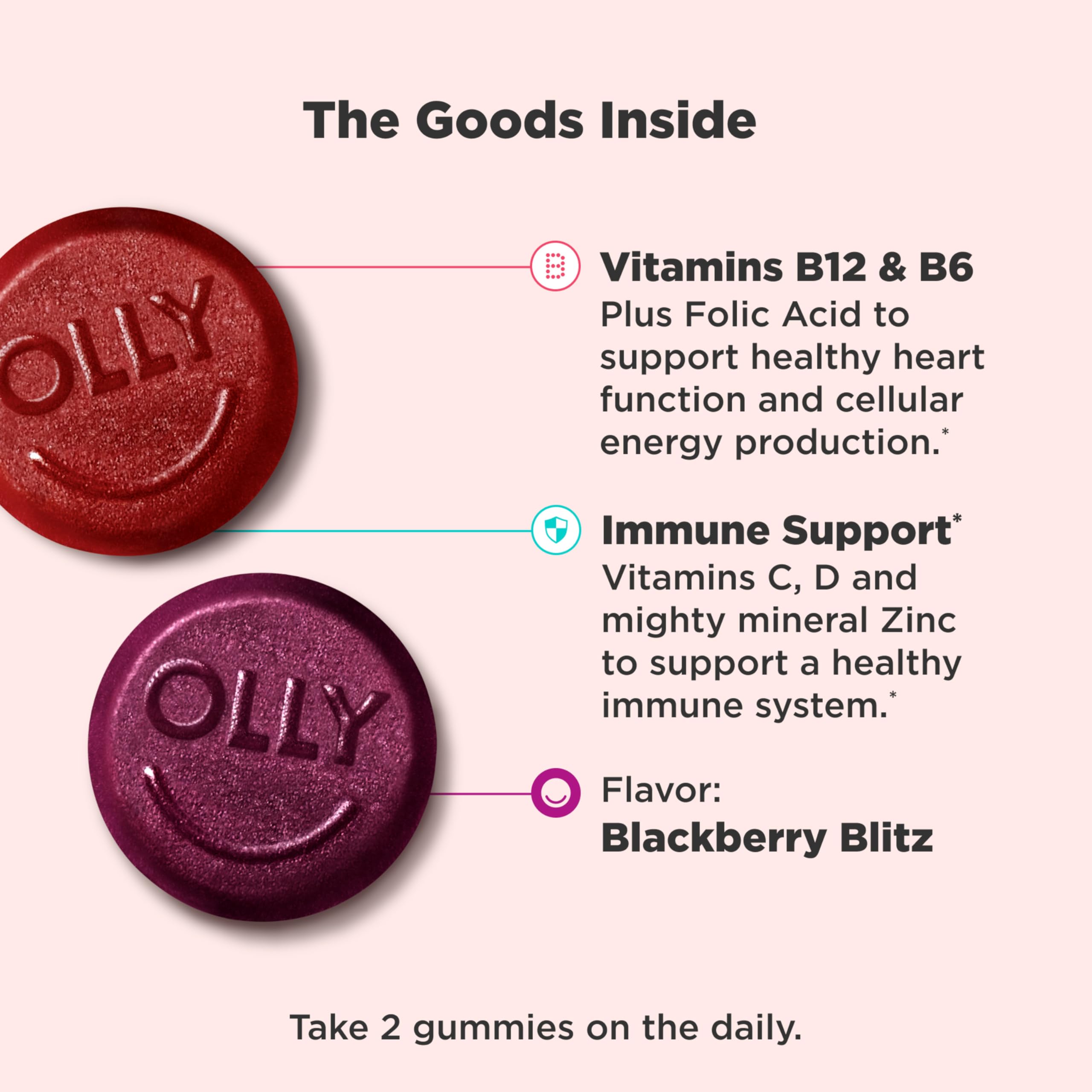 OLLY The Perfect Men’s Multi 120 Gummies packaging