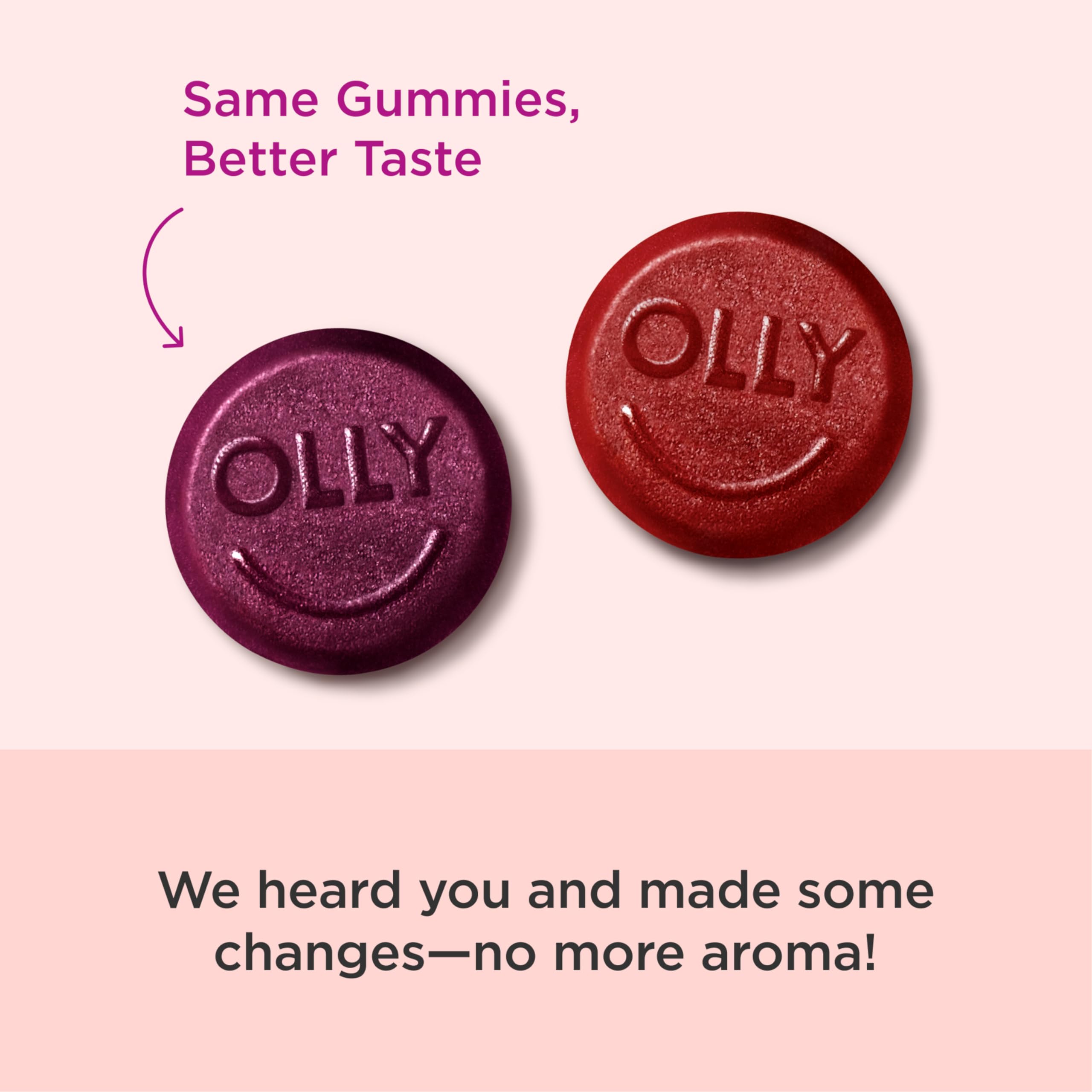 OLLY The Perfect Men’s Multi 120 Gummies side view