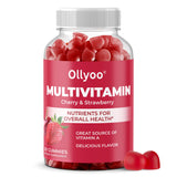Ollyoo Multivitamins Gummies front view with packaging