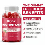 Ollyoo Multivitamins Gummies showing gummy texture
