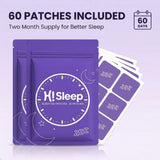 OLNUITEXL Melatonin Sleep Patches back view of packaging