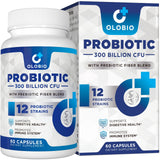 OLOBIO Probiotic Supplement 300 Billion CFUs front view