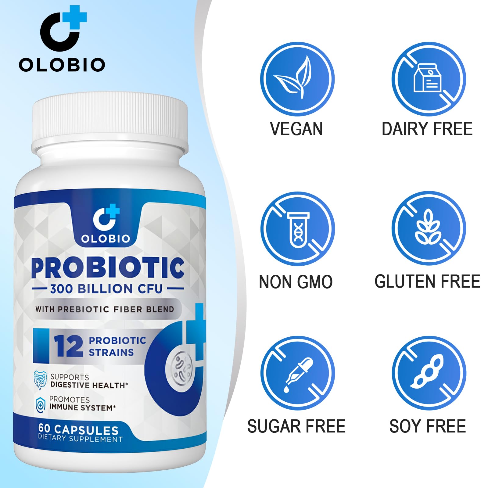 OLOBIO Probiotic Supplement packaging