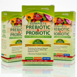 Olympian Labs Complete Prebiotic and Probiotic capsules in a hand