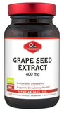 Olympian Labs Grape Seed Extract supplement bottle side view
