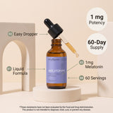 Olympian Labs Melatonin 10mg tablets on a wooden surface