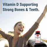 Olympian Labs Vitamin D3 3000 IU capsules bottle with label