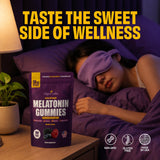 Olyvo Labs Melatonin Gummies in a resealable pouch