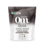 OM MUSHROOM SUPERFOOD Chaga Mushroom Powder front view