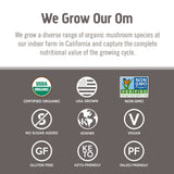 OM MUSHROOM SUPERFOOD Chaga Mushroom Powder serving suggestion