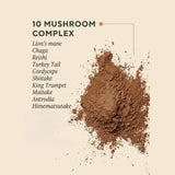 OM MUSHROOM SUPERFOOD Chocolate Protein 546g back view