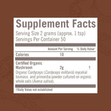 OM MUSHROOM SUPERFOOD Cordyceps Mushroom Powder mixed in coffee