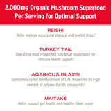 OM MUSHROOM SUPERFOOD daily wellness Superfood Powder 200g ingredients list
