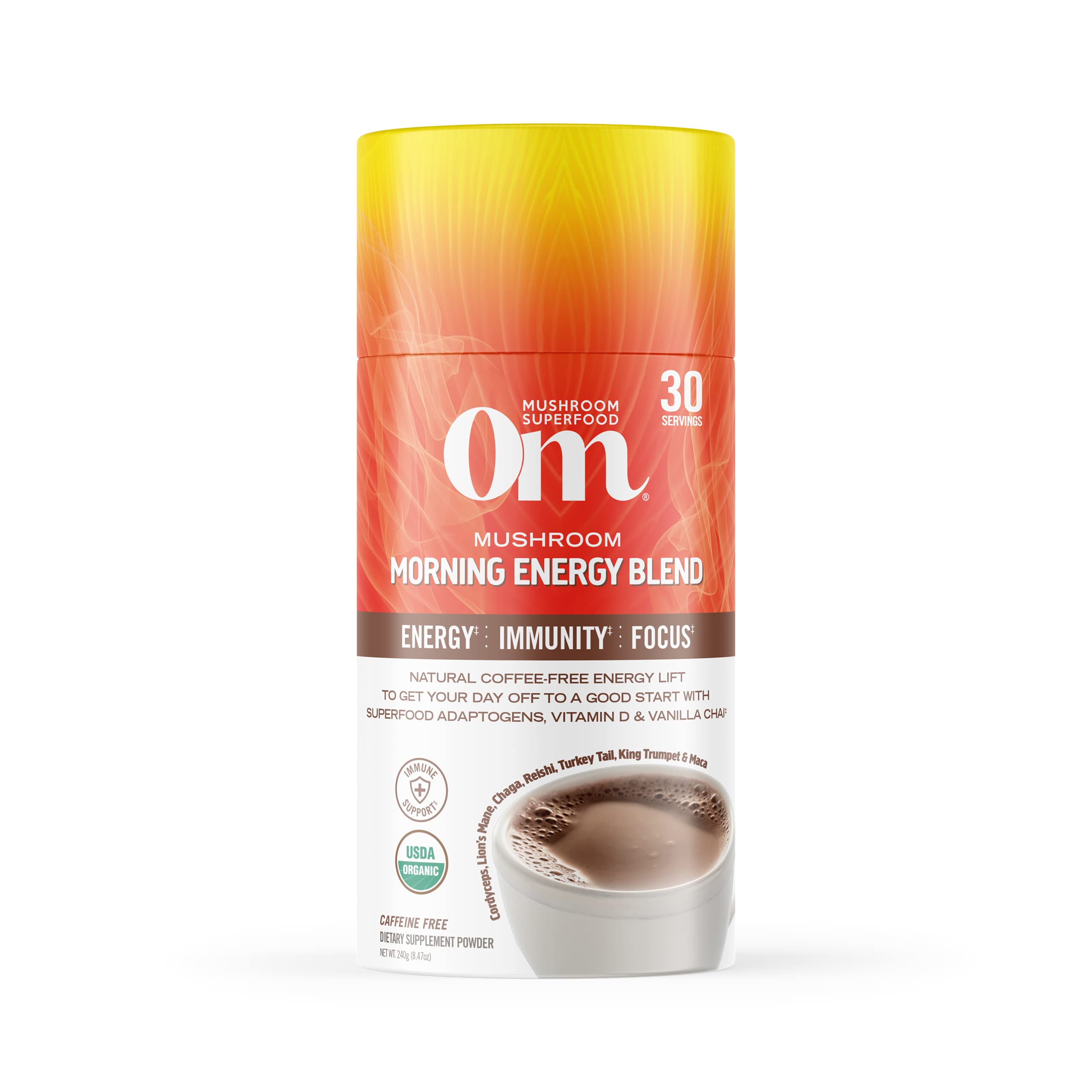 OM MUSHROOM SUPERFOOD Mushroom Blend 2000mg front view