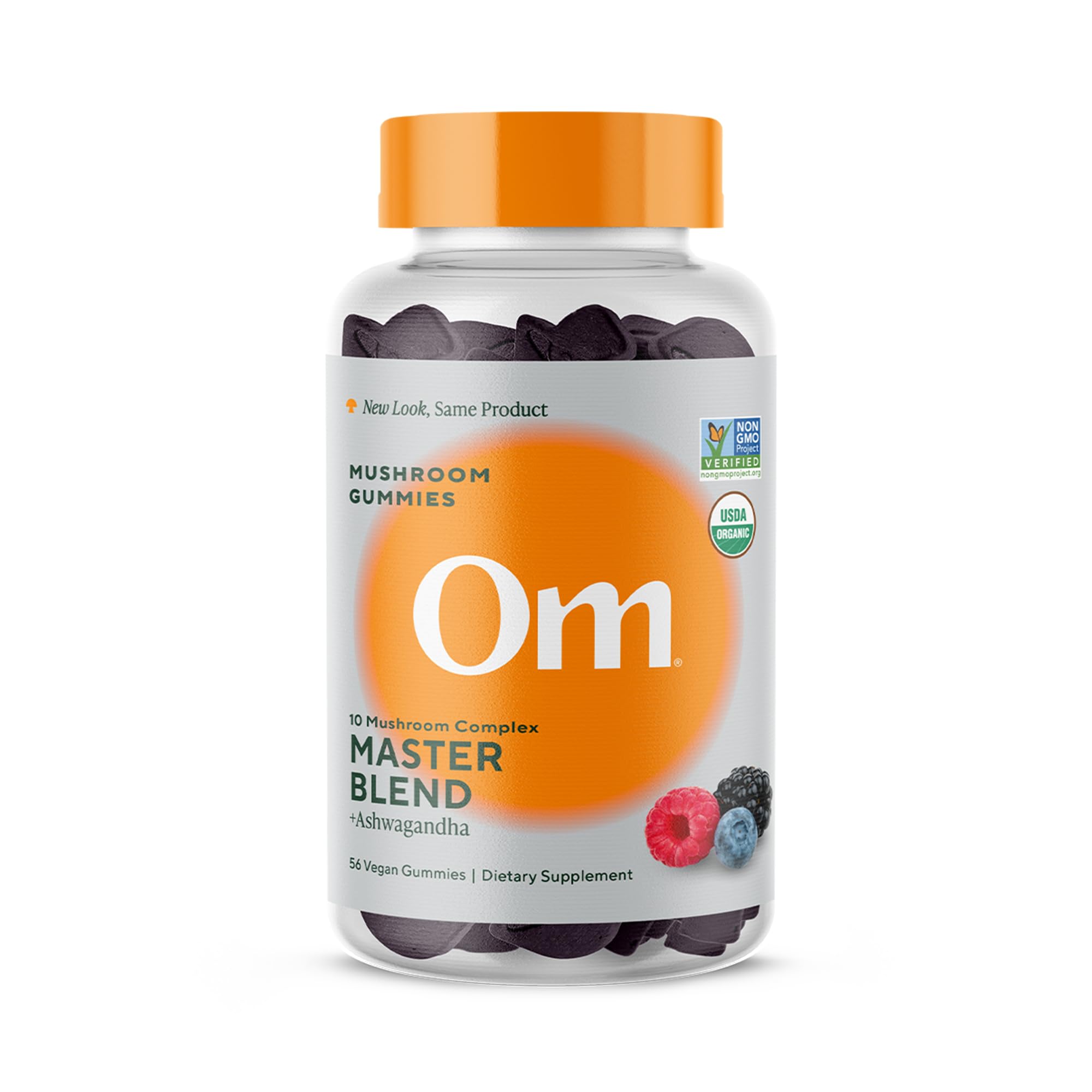 OM MUSHROOM SUPERFOOD Organic Mushroom Powder Blend front view