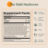 OM MUSHROOM SUPERFOOD Organic Mushroom Powder nutritional information