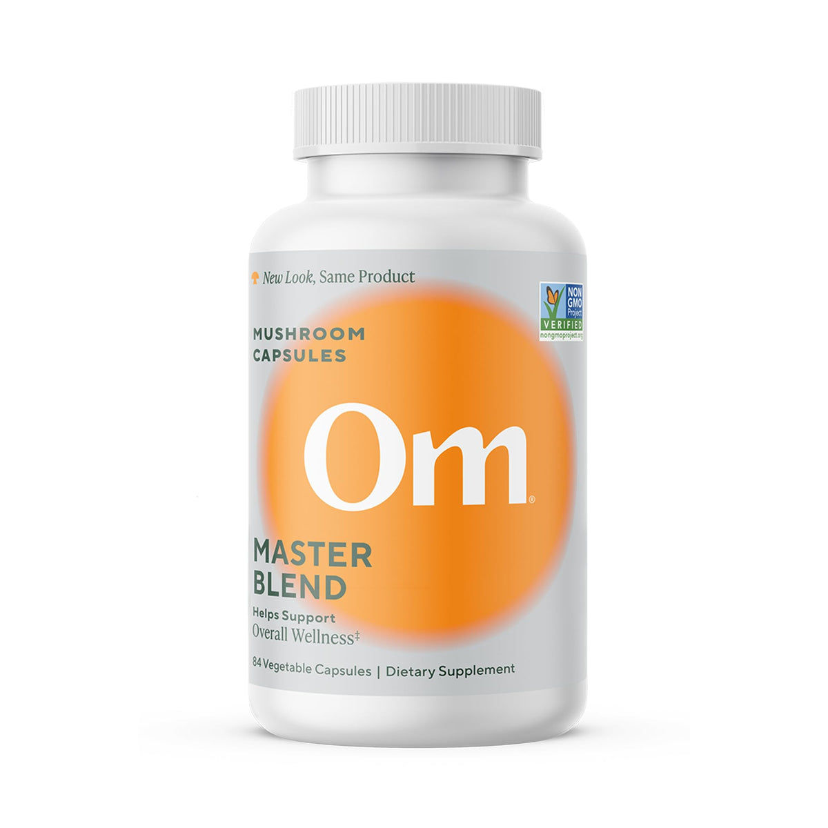 OM MUSHROOM SUPERFOOD Organic Mushroom Supplement front view