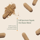 OM MUSHROOM SUPERFOOD Organic Mushroom Supplement packaging