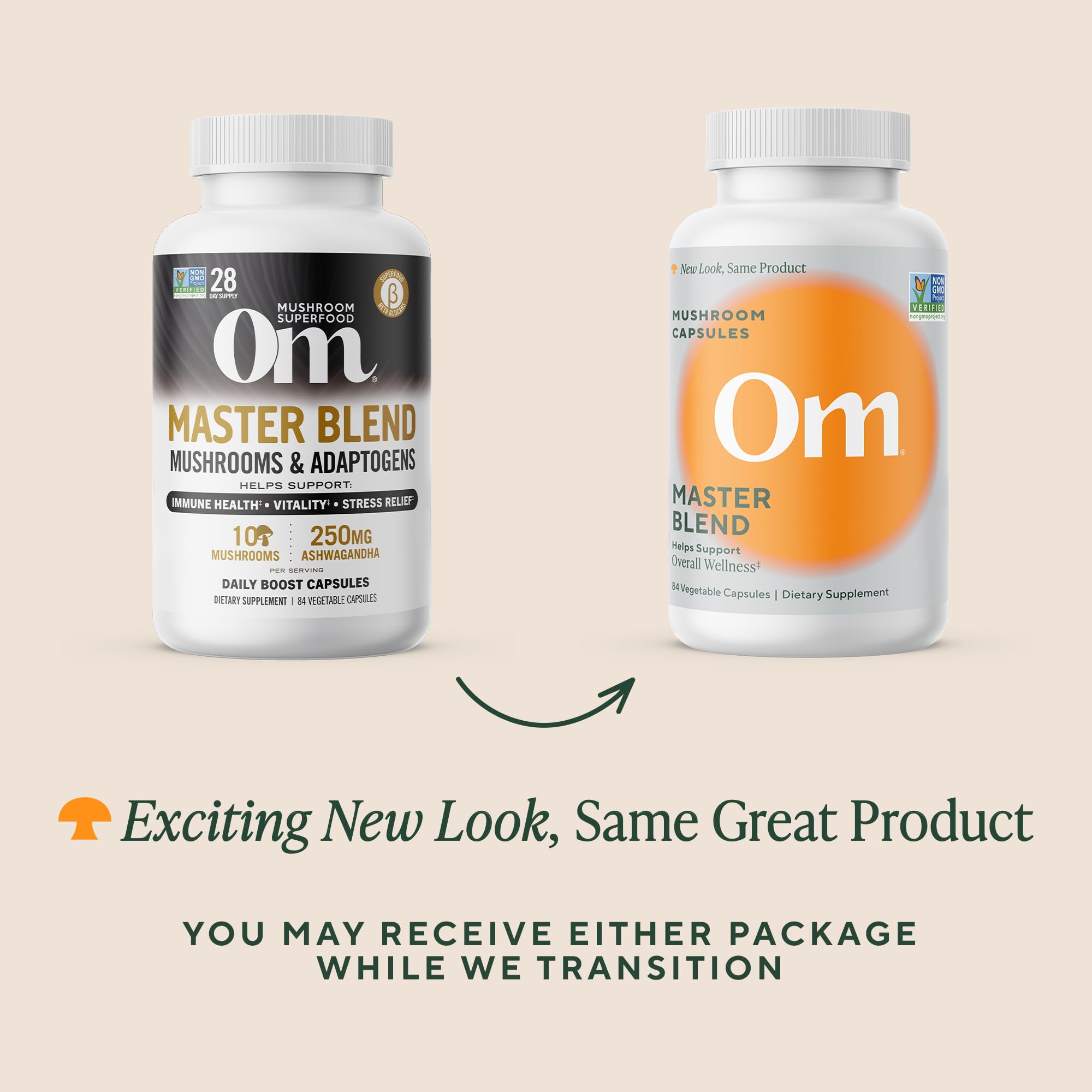 OM MUSHROOM SUPERFOOD Organic Mushroom Supplement with mushrooms