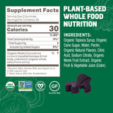 OM MUSHROOM SUPERFOOD Reishi Gummies nutritional information