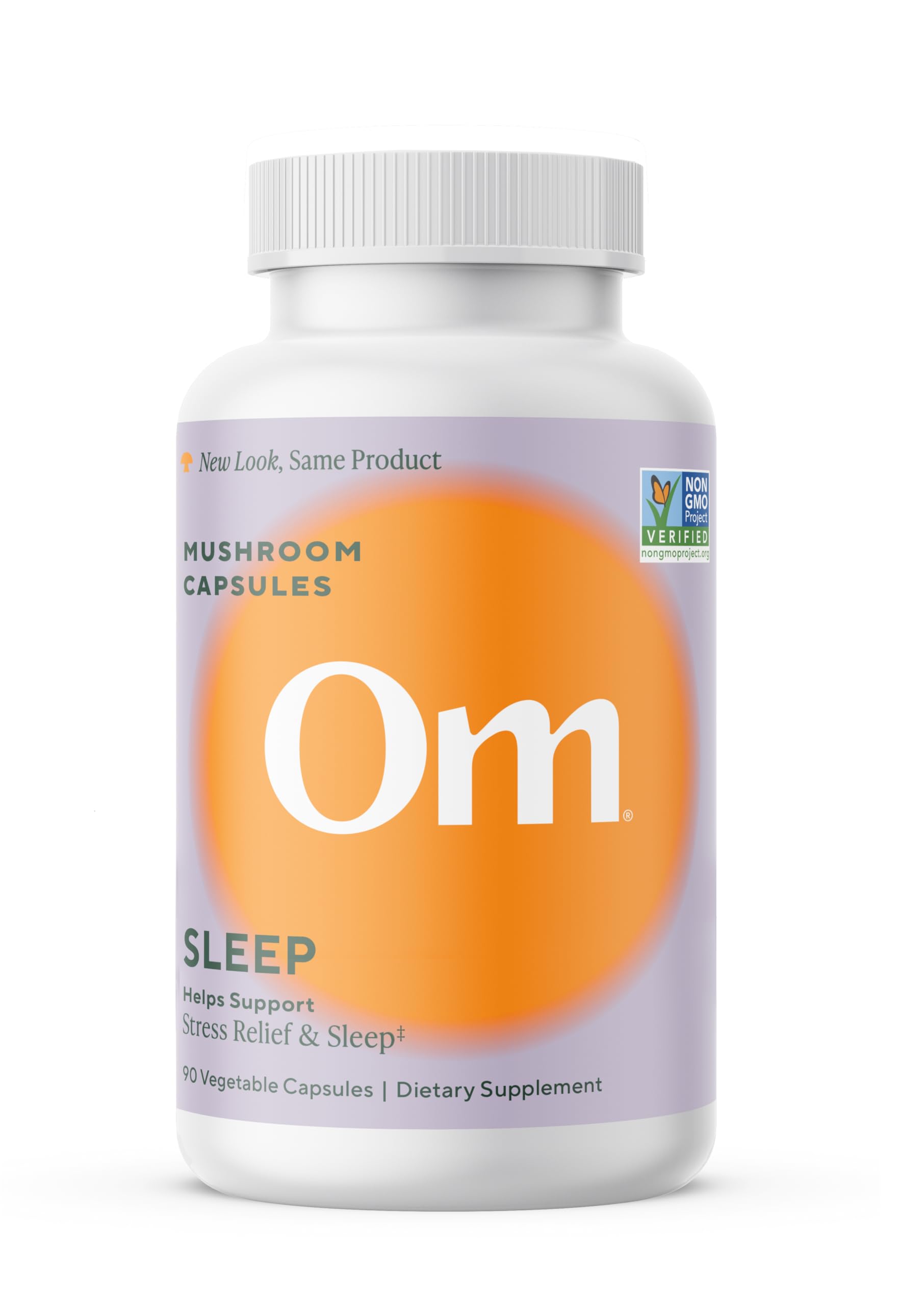 OM MUSHROOM SUPERFOOD Sleep Capsules front view