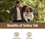 OM MUSHROOM SUPERFOOD Turkey Tail Mushroom Capsules packaging