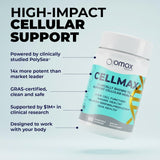 Omax3 Daily Wellness Capsules close-up of PolySea Seaweed Extract