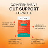 Omax3 Probiotic Supplement capsules in a blister pack