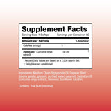 Omax3 Turmeric Curcumin Supplement packaging details