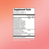 Omax3 Women's Probiotic Balance capsules on a white background