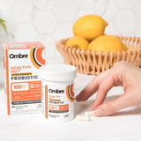 Ombre Healthy Gut Probiotic packaging details