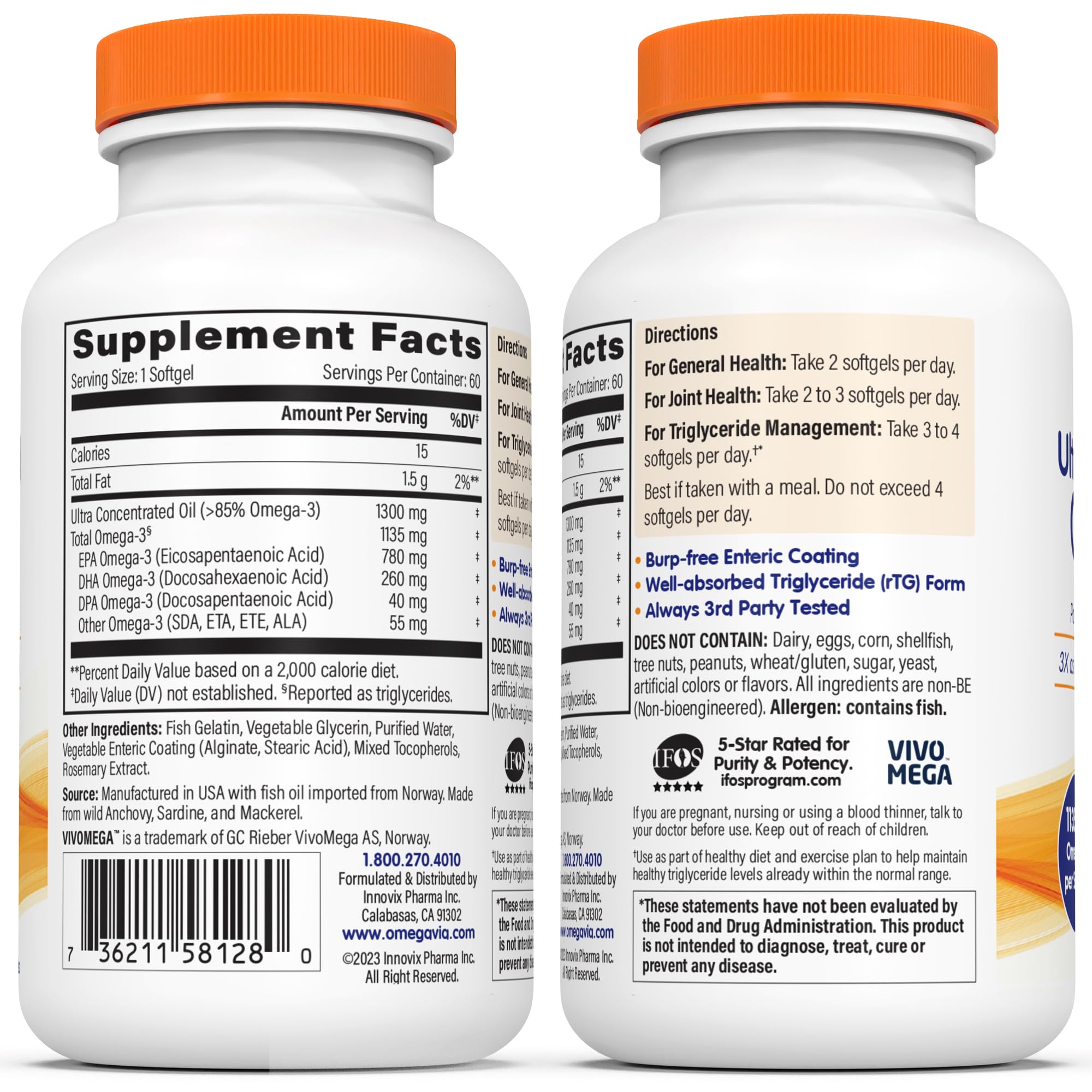 OmegaVia Ultra Concentrated Omega 3 Fish Oil 1105mg lifestyle scene