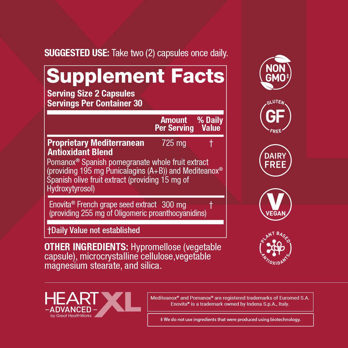 OmegaXL HeartXL Advanced Grape Seed Extract lifestyle scene