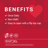 OmegaXL HeartXL Omega-7 Fatty Acid Supplement soft gel capsule close-up