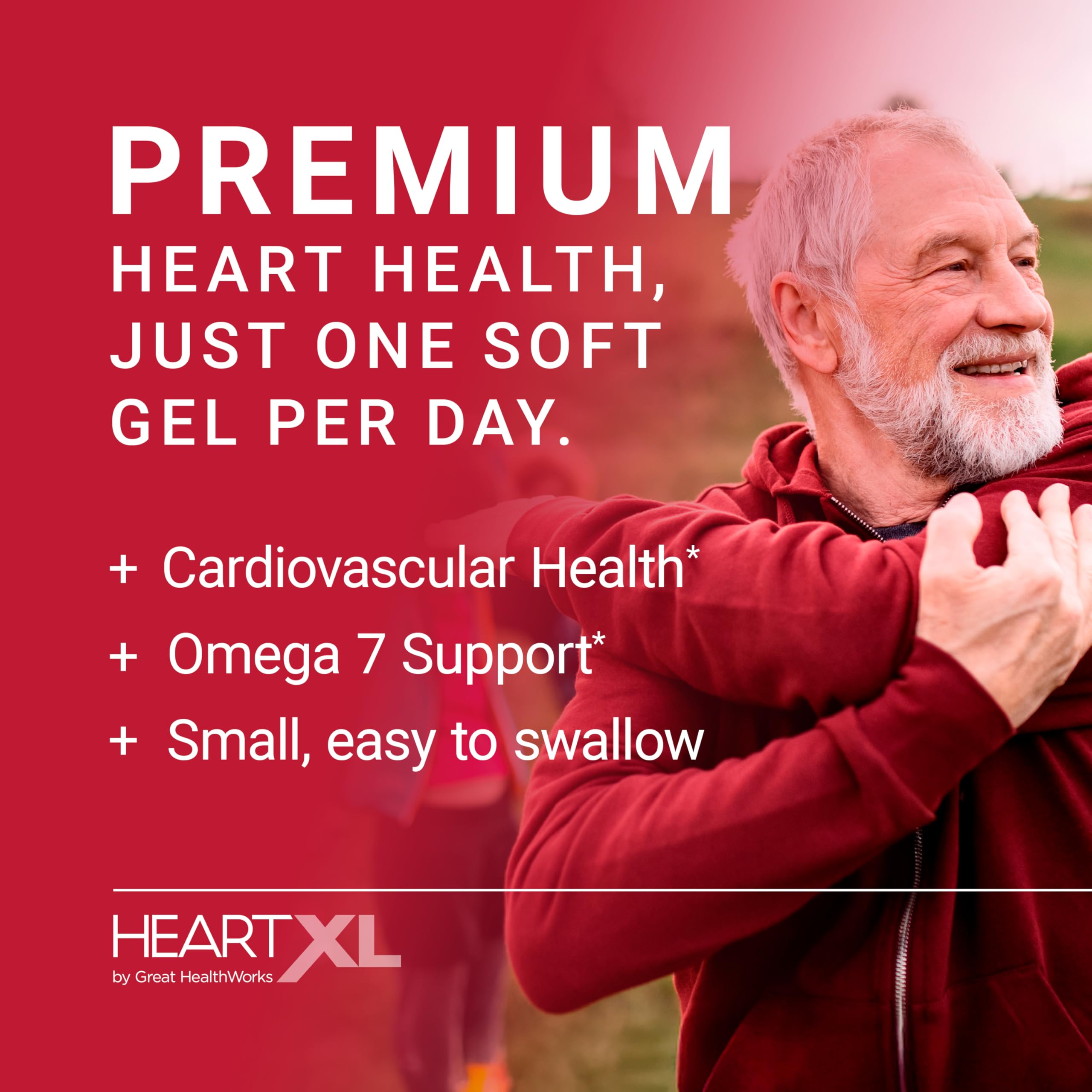 OmegaXL HeartXL supplement packaging side view