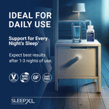OmegaXL Joint Support Supplement and SleepXL Capsules side view