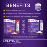 OmegaXL MemoryXL stick pack opened with powder visible