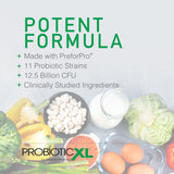 OmegaXL Prebiotic Supplement bottle with label