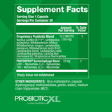 OmegaXL Prebiotic Supplement capsules in hand