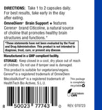 Omne Diem Blended Vitamin & Mineral Supplement on a wooden table
