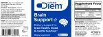 Omne Diem Blended Vitamin & Mineral Supplement with a glass of water