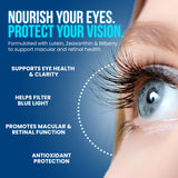 OmniBiotics Eye Support Capsules side view showing capsule details