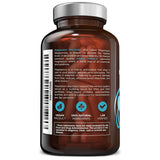 OmniBiotics Magnesium Glycinate Supplement on a wooden table