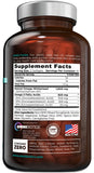 OmniBiotics Vegan Omega-3 DHA+EPA Supplement side view