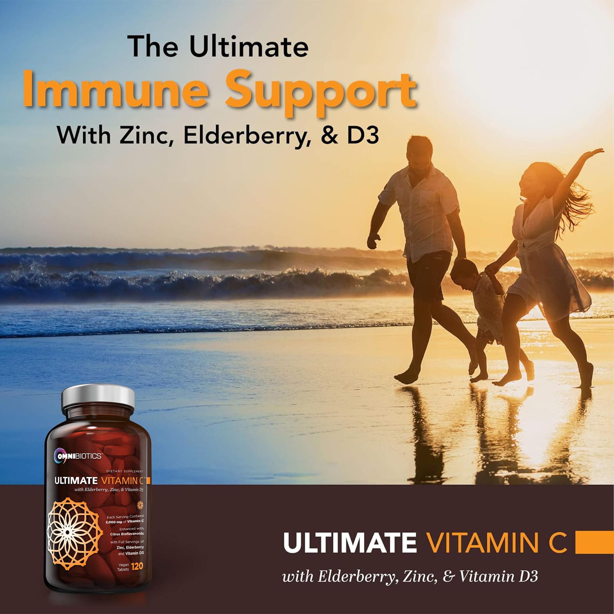 OmniBiotics Vitamin C Supplement ingredients list